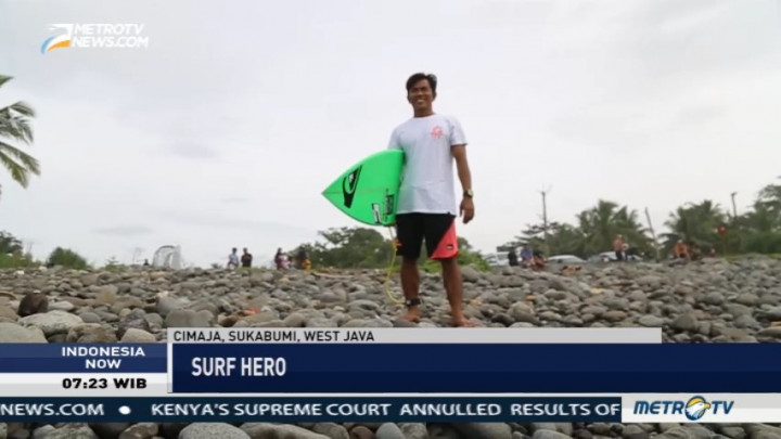The Surf Hero from Cimaja