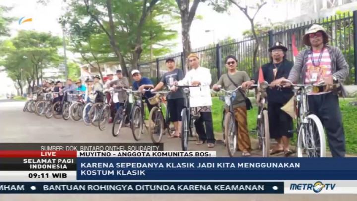 Gowes Bareng Komunitas Bintaro Onthel Solidarity (1)