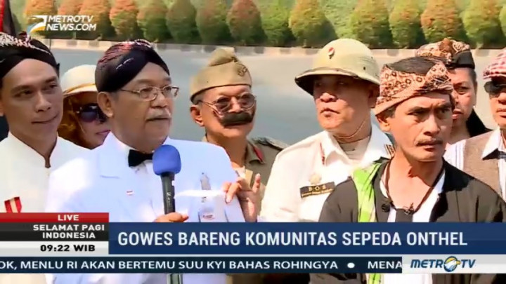 Gowes Bareng Komunitas Bintaro Onthel Solidarity (2)