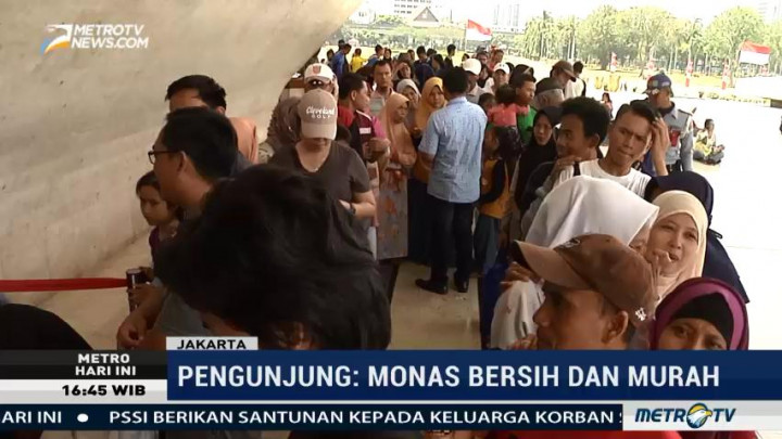 Libur Iduladha, Monas Dipadati Pengunjung