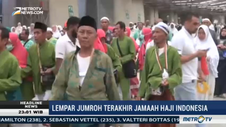 Jemaah Indonesia Pilih Lempar Jumrah Usai Salat Subuh