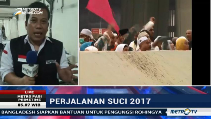 Hari Terakhir Jemaah Haji Melempar Jumrah