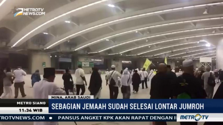 Sebagian Besar Jemaah Haji Indonesia Sudah Tinggalkan Mina