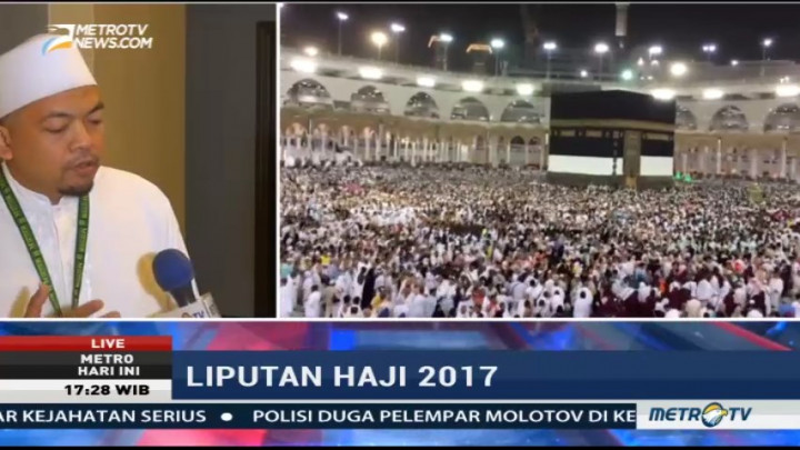Ribuan Jemaah Haji Melaksanakan Tawaf Wada