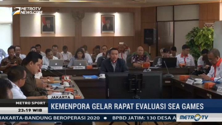 Kemenpora Gelar Rapat Evaluasi SEA Games Kuala Lumpur
