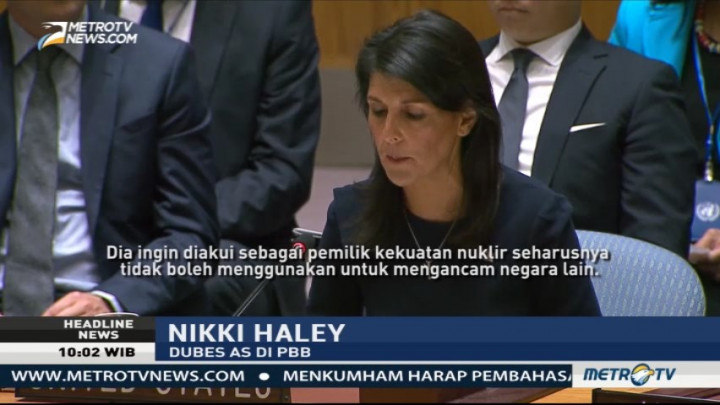 DK PBB Gelar Pertemuan Darurat Nuklir Korut