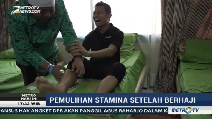 Layanan Akupuntur Gratis untuk Mengatasi Kelelahan Jemaah Haji