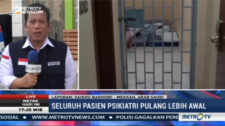 Tiga Orang Haji Dipulangkan Lebih Awal