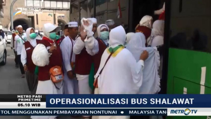 Bus Shalawat Kembali Beroperasi