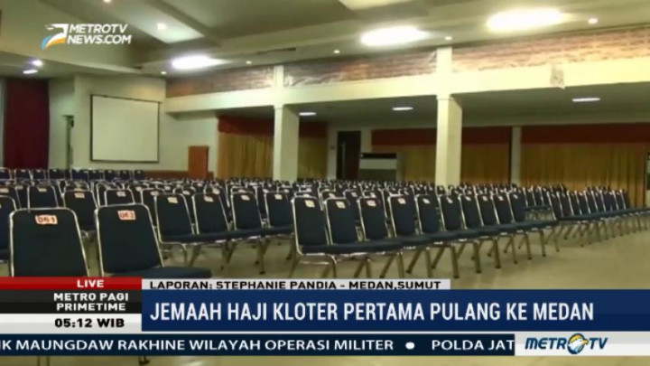 Embarkasi Medan Siap Sambut Kedatangan Jemaah Haji