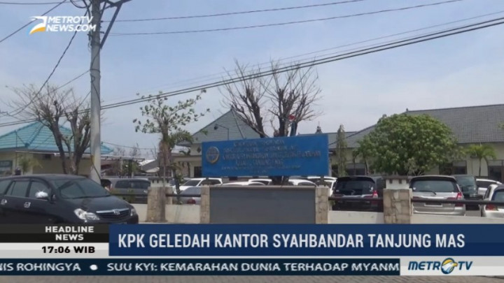 KPK Geledah Kantor KSOP Tanjung Emas