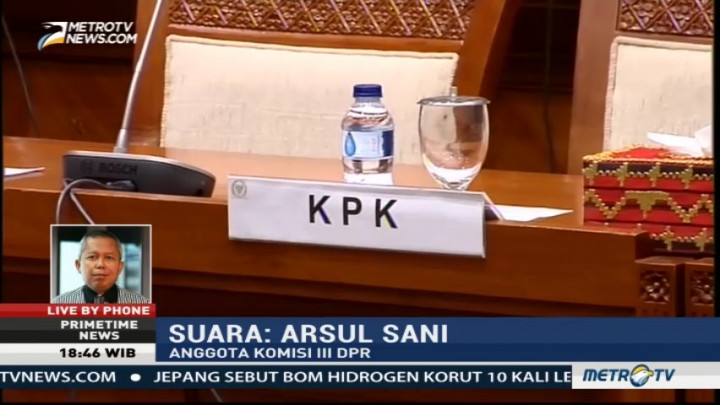 Komisi III akan Konfirmasi Pernyataan Agus Rahardjo di RDP