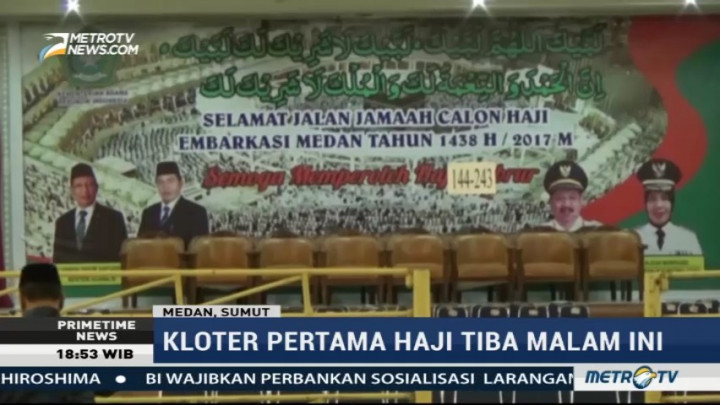 Kloter Pertama Haji Indonesia akan Tiba di Tanah Air Malam Ini