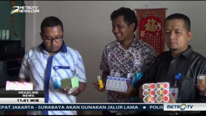 Gudang Kosmetik Ilegal di Tanjungpinang Digerebek Petugas