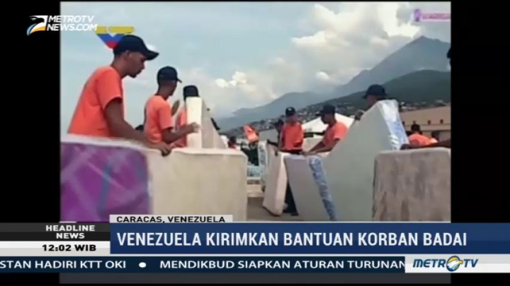 Venezuela Kirim Bantuan untuk Korban Badai Irma