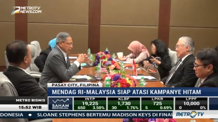 Mendag RI-Malaysia Siap Atasi Kampanye Hitam Produk Sawit