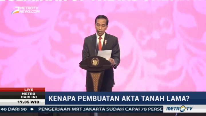 Jokowi Bagikan 3.000 Sertifikat Tanah di Badung