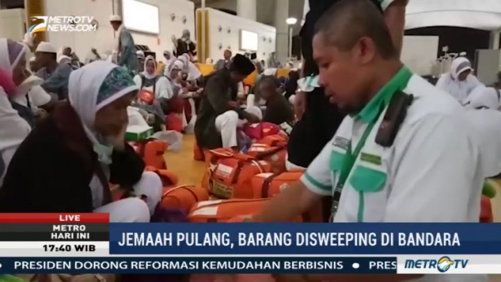 Jemaah Sembunyikan Air Zamzam dengan Kain Ihram