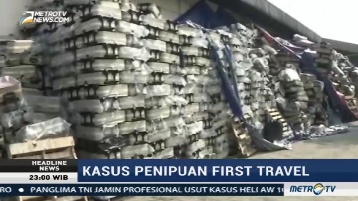 Barang Bukti Kasus First Travel di Gudang PT Malaktex Dipindahkan