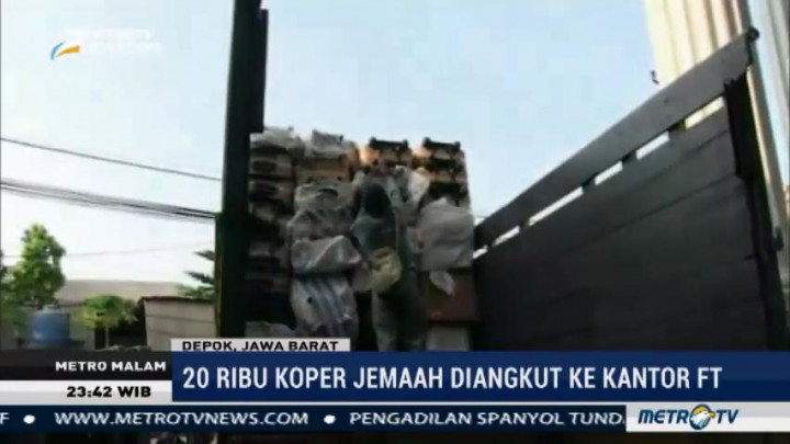 Puluhan Ribu Barang Bukti Dipindahkan ke Kantor First Travel