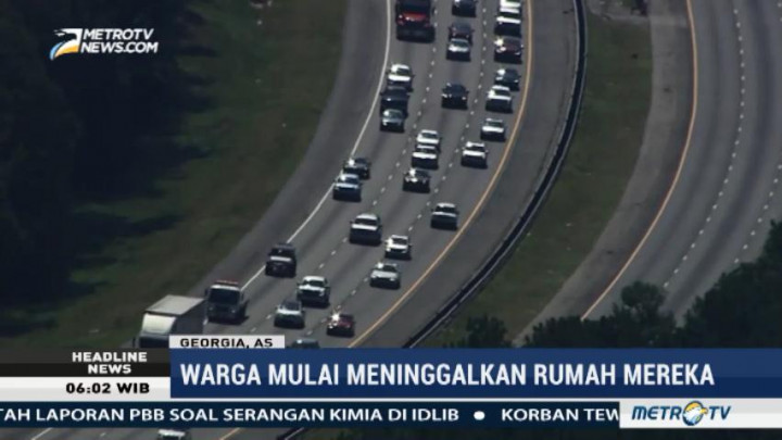 Antisipasi Badai Irma, Ratusan Ribu Warga Tinggalkan Florida dan Georgia