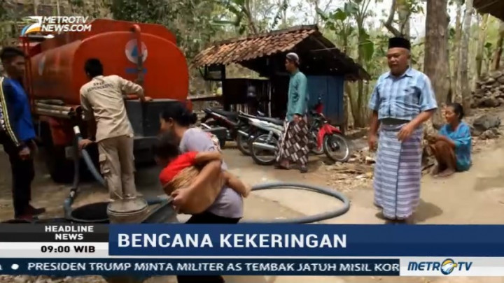 Kekeringan Landa 11 Kecamatan di Gunungkidul