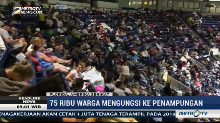 Sejumlah Shelter Pengungsian di Florida Telah Penuh