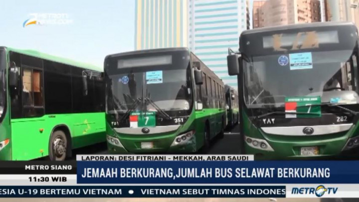Layanan Bus Salawat untuk Jemaah Haji Indonesia Semakin Berkurang