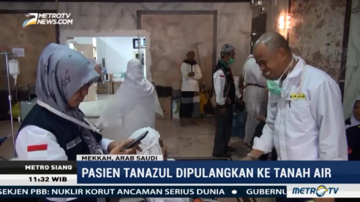 Pasien Peserta Program Tanazul Dipulangkan ke Tanah Air