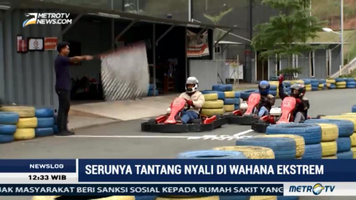 Serunya Tantang Nyali di Wahana Ekstrem (1)