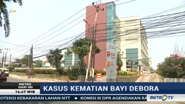 RS Mitra Keluarga Bantah Terlambat Tangani Bayi Debora