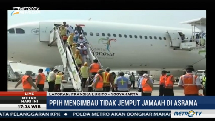 PPIH Imbau Keluarga Tak Jemput Jemaah di Asrama Haji Donohudan