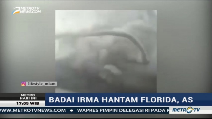 Warganet Abadikan Kengerian Badai Irma