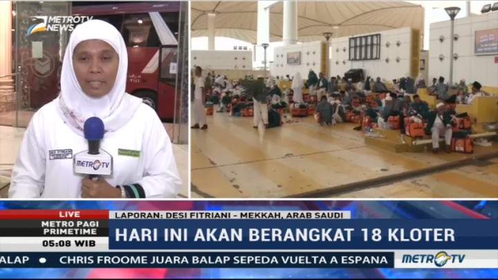 19 Kloter Jemaah Haji Siap Dipulangkan Hari Ini