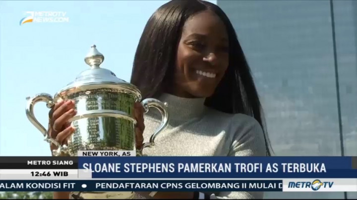 Sloane Stephens Rebut Gelar Juara AS Terbuka 2017