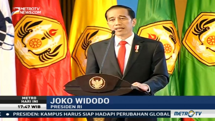 Jokowi: Perguruan Tinggi Harus Berani Berubah di Era Digital