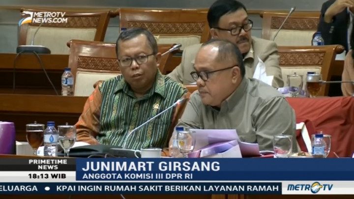 Junimart Girsang Cecar Ketua KPK Soal Kewenangan Penyidikan