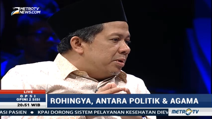 Fahri Hamzah: Kita Harus Bersikap & Marah Melihat Pembantaian Rohingya