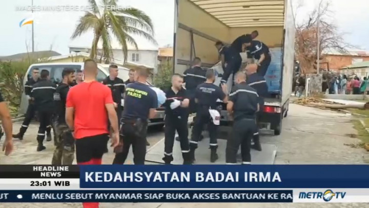 Bantuan Terus Berdatangan ke Karibia