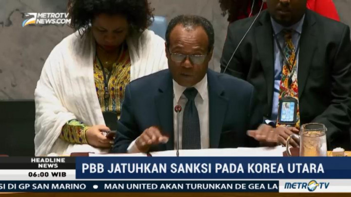 PBB Jatuhkan Sanksi pada Korea Utara