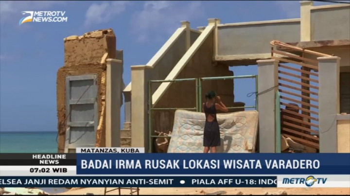 Badai Irma Rusak Ratusan Rumah di Camarioca