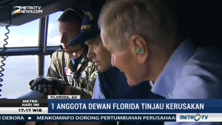 Anggota Dewan Tinjau Kerusakan Akibat Badai Irma di Florida