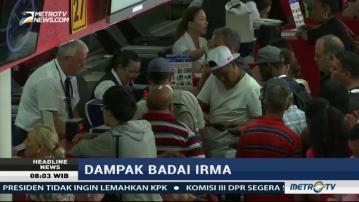 Korban Jiwa Akibat Badai Irma Bertambah Jadi 55 Orang