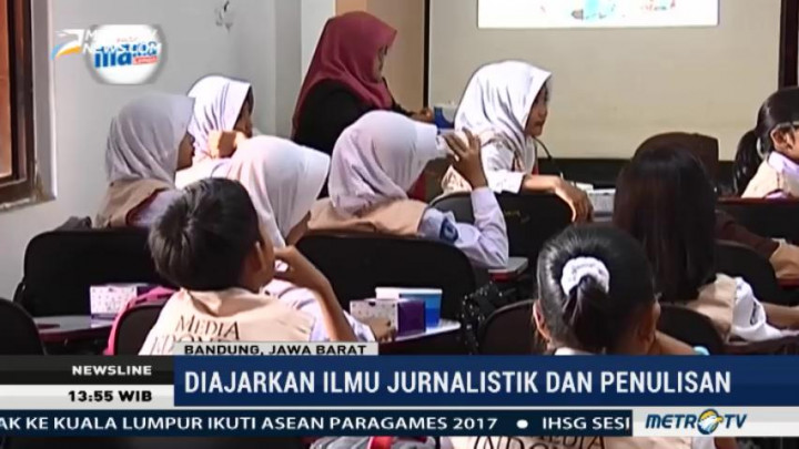Media Indonesia Gelar Pelatihan Reporter Cilik di Bandung
