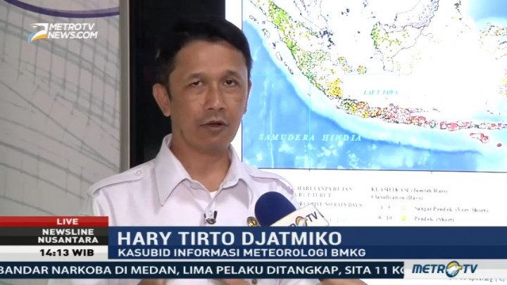 Oktober, 76 Persen Wilayah Indonesia Mulai Hujan