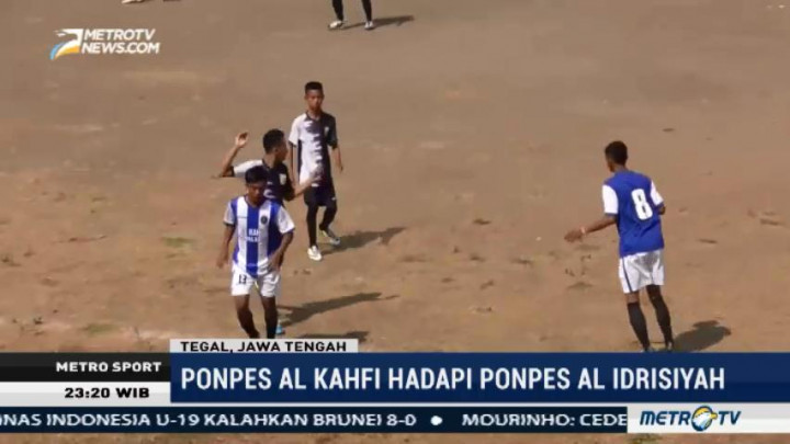 Ponpes Al Kahfi Menang Telak atas Ponpes Al Idrisiyyah