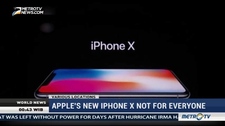 Apple's New Iphone X Not For Everyone