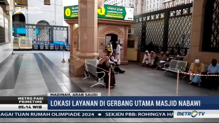 PPIH Sediakan Sektor Khusus di Pintu 21 Masjid Nabawi