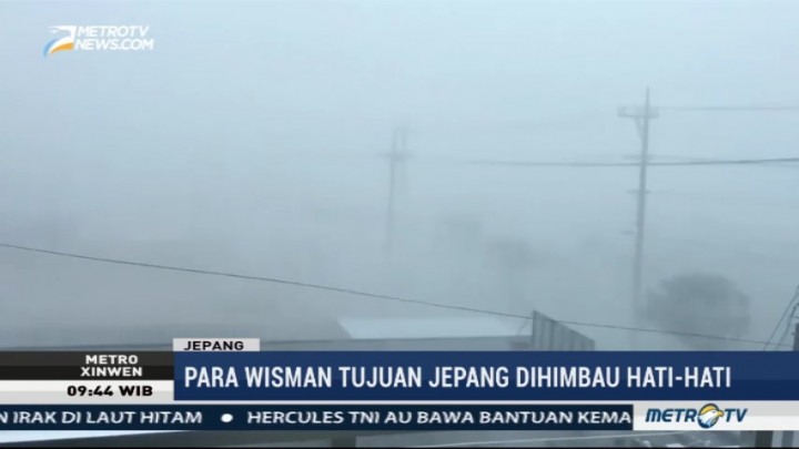 Topan Talim Hantam Jepang