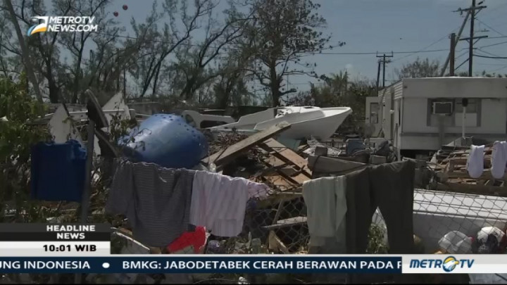 25% Rumah di Florida Keys Hancur Diterjang Badai Irma